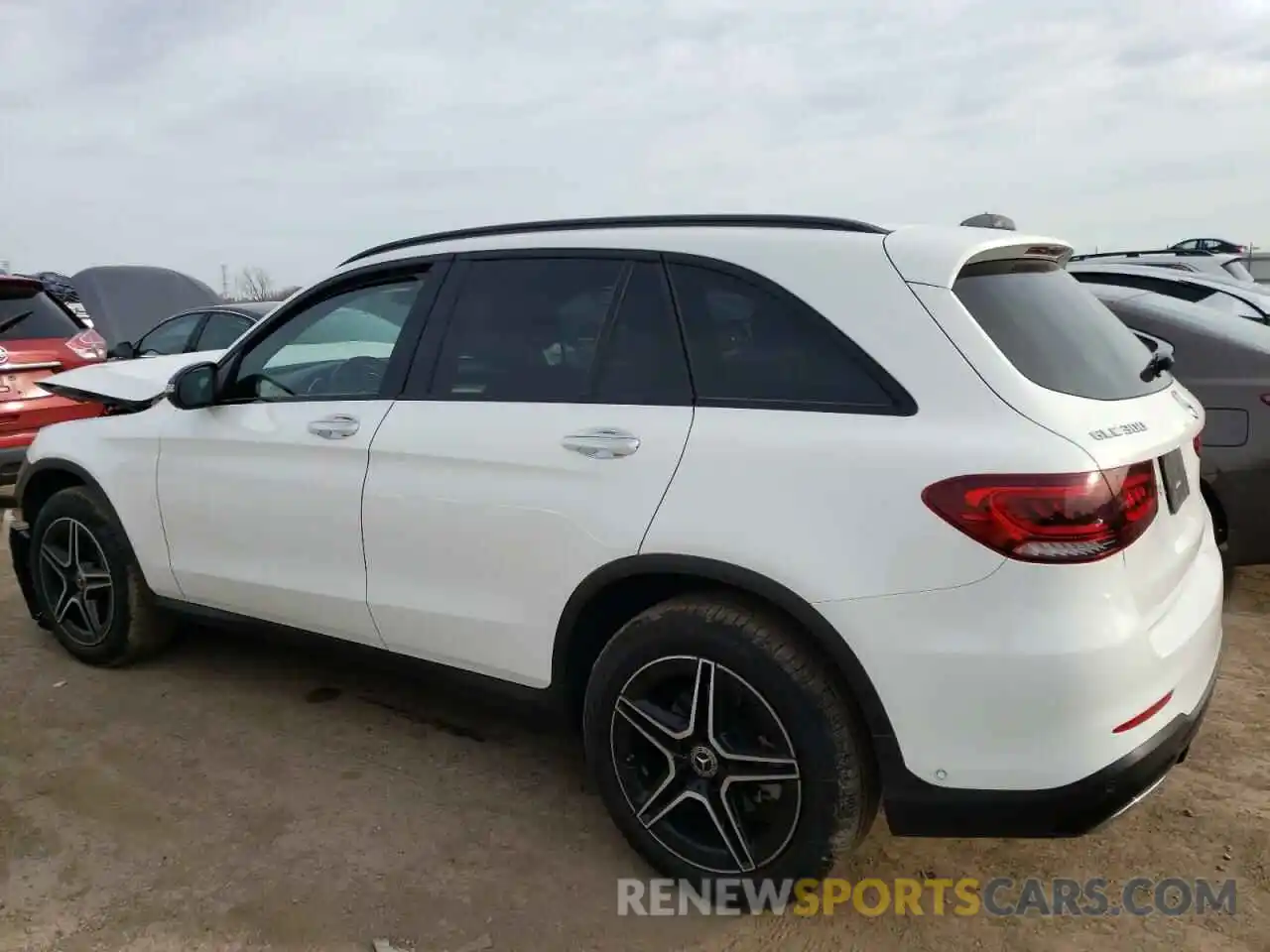 2 Фотография поврежденного автомобиля W1N0G8EB8MV294365 MERCEDES-BENZ GLC-CLASS 2021