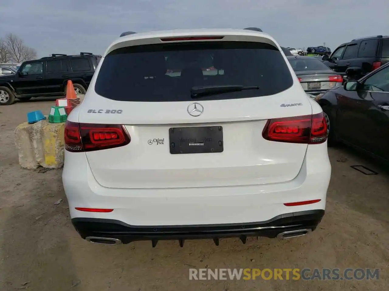 6 Photograph of a damaged car W1N0G8EB8MV294365 MERCEDES-BENZ GLC-CLASS 2021