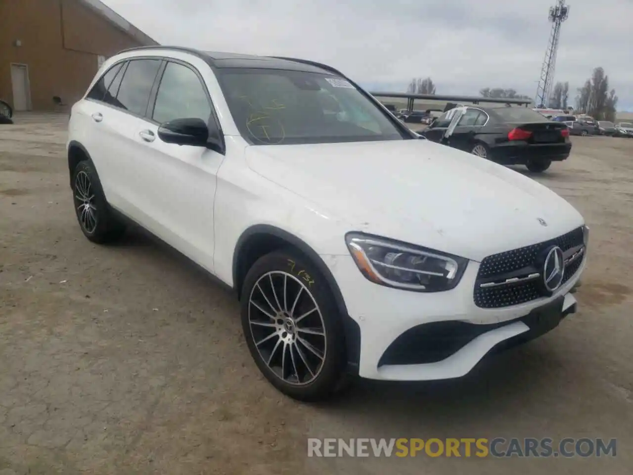 1 Photograph of a damaged car W1N0G8EB8MV301797 MERCEDES-BENZ GLC-CLASS 2021