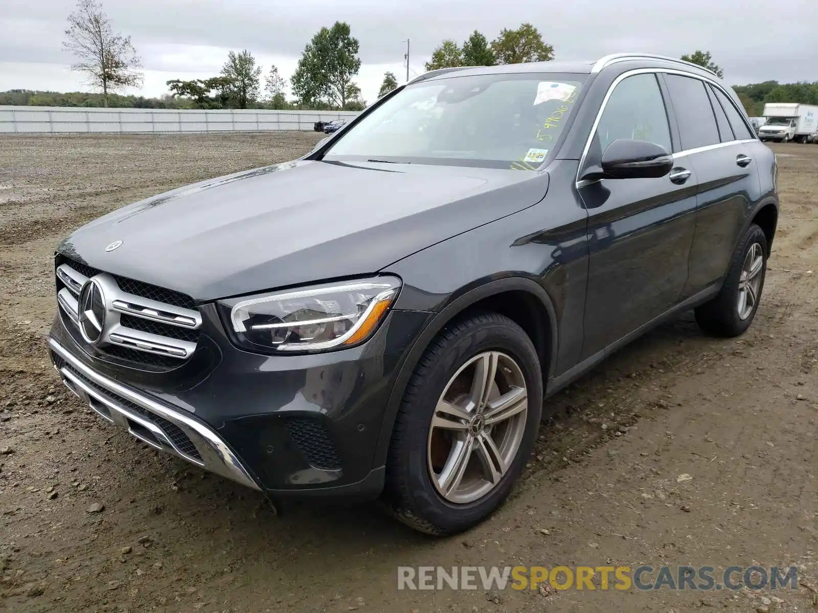 2 Photograph of a damaged car W1N0G8EB9MF873598 MERCEDES-BENZ GLC-CLASS 2021