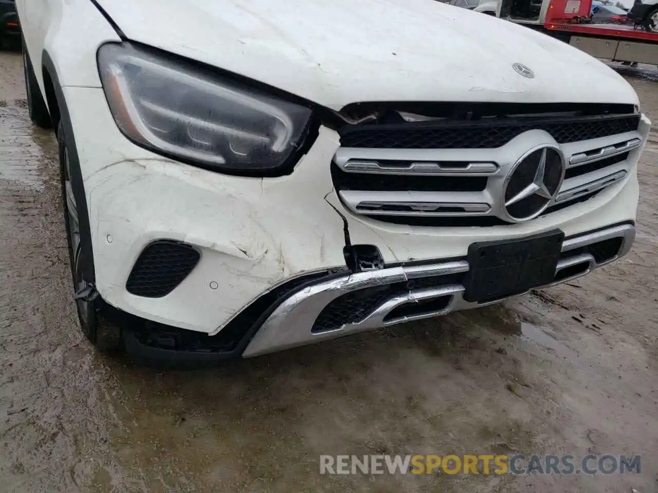 9 Photograph of a damaged car W1N0G8EB9MF898565 MERCEDES-BENZ GLC-CLASS 2021