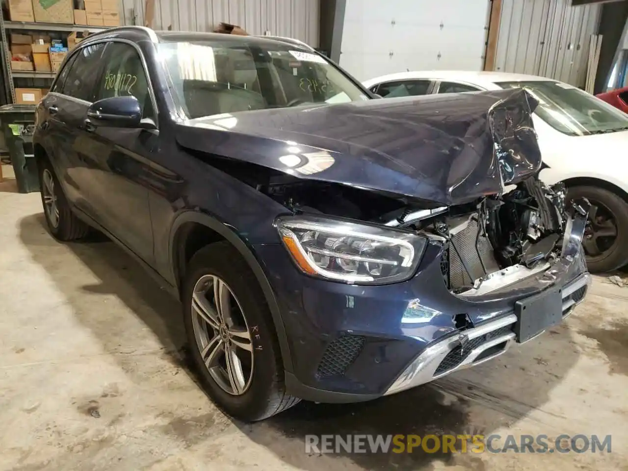 1 Photograph of a damaged car W1N0G8EB9MF914344 MERCEDES-BENZ GLC-CLASS 2021