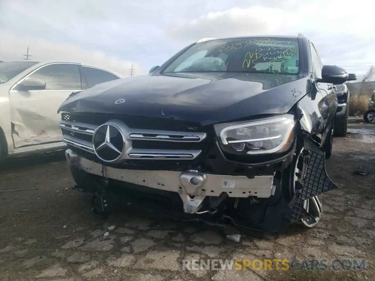 9 Photograph of a damaged car W1N0G8EB9MF925067 MERCEDES-BENZ GLC-CLASS 2021