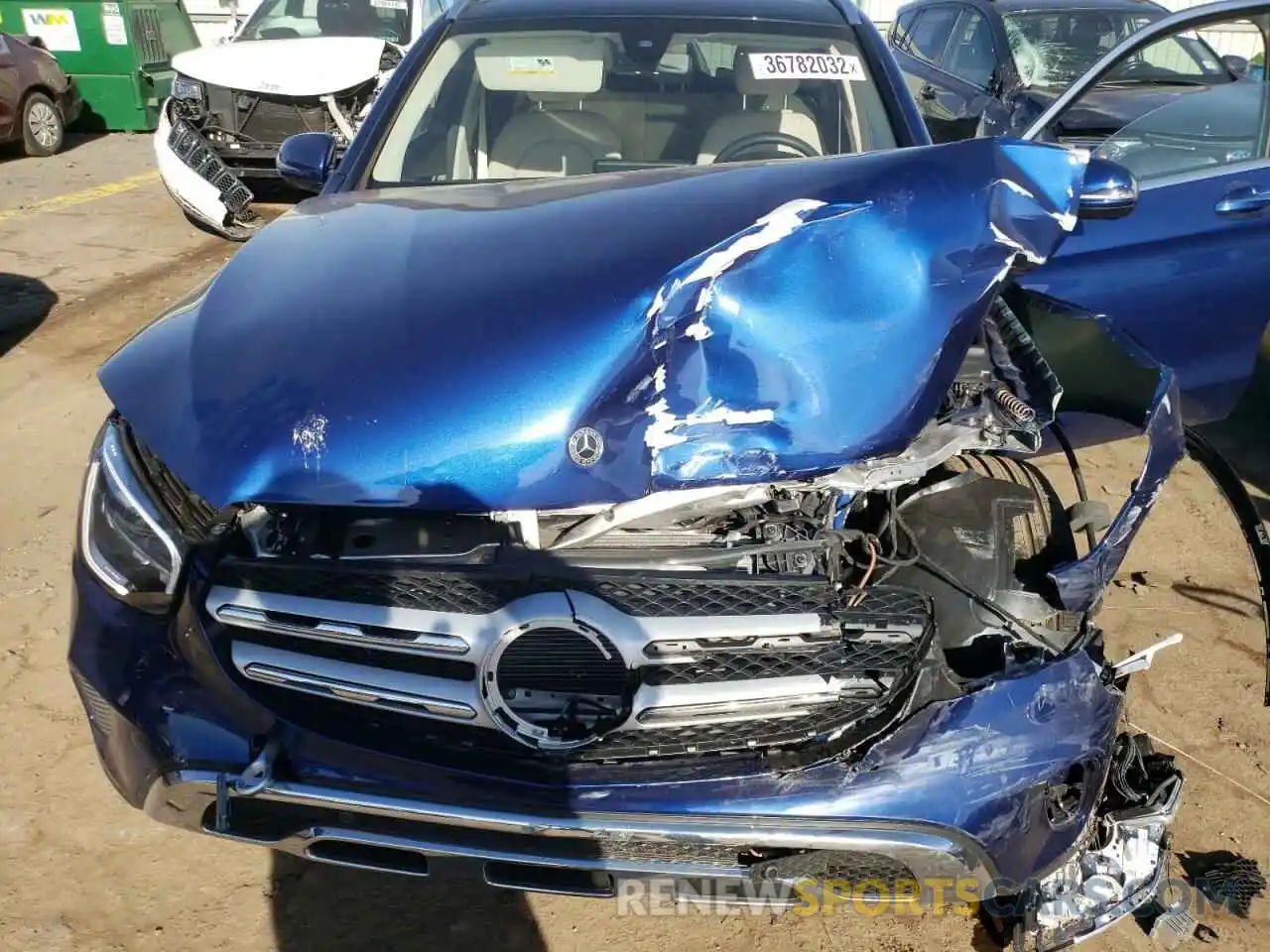 7 Photograph of a damaged car W1N0G8EB9MV281673 MERCEDES-BENZ GLC-CLASS 2021