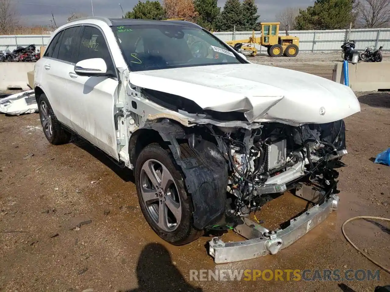 1 Photograph of a damaged car W1N0G8EB9MV290180 MERCEDES-BENZ GLC-CLASS 2021