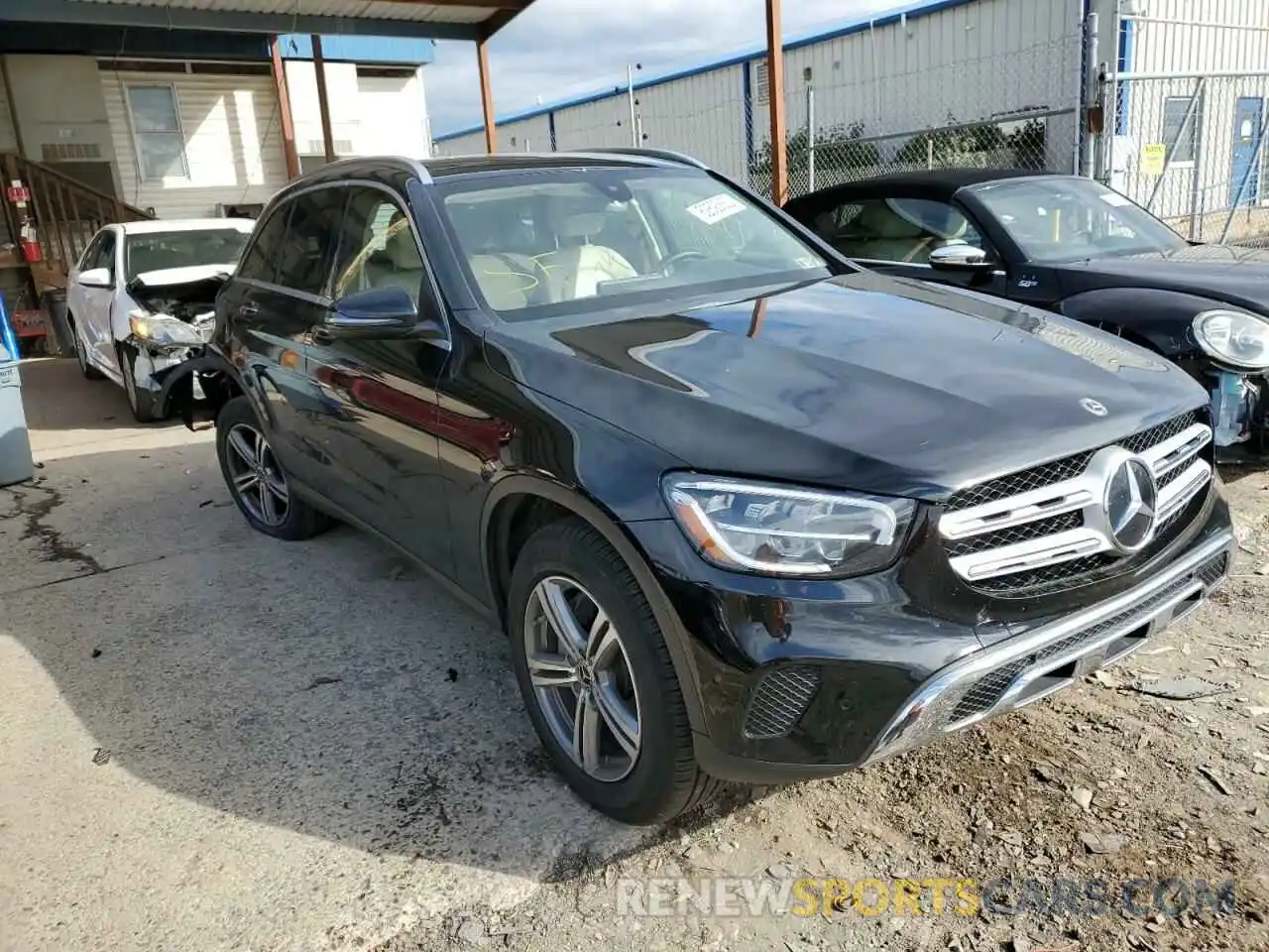 1 Photograph of a damaged car W1N0G8EB9MV291684 MERCEDES-BENZ GLC-CLASS 2021