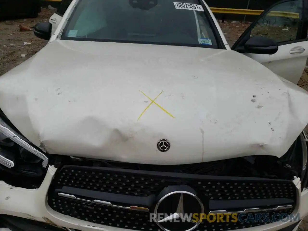 7 Photograph of a damaged car W1N0G8EBXMF871424 MERCEDES-BENZ GLC-CLASS 2021