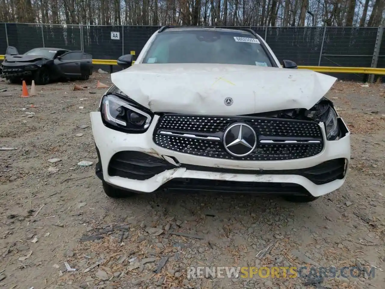 9 Photograph of a damaged car W1N0G8EBXMF871424 MERCEDES-BENZ GLC-CLASS 2021