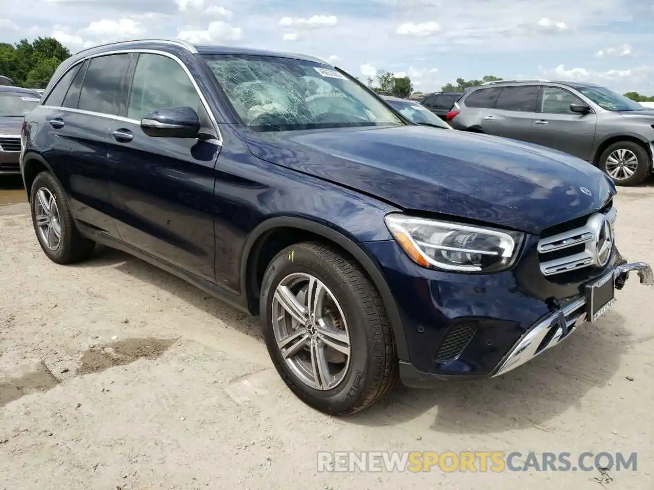 1 Photograph of a damaged car W1N0G8EBXMF872802 MERCEDES-BENZ GLC-CLASS 2021