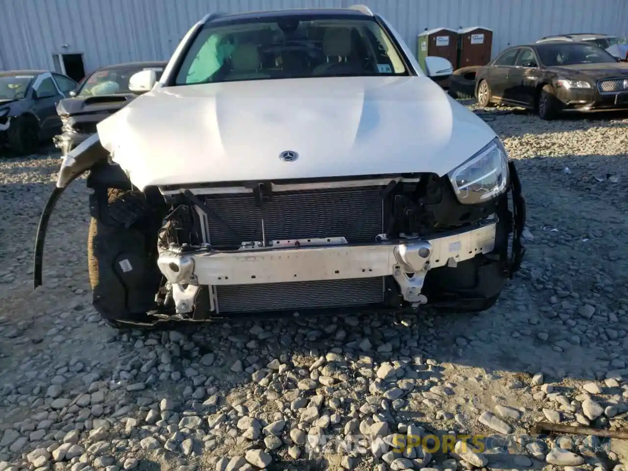 9 Photograph of a damaged car W1N0G8EBXMF902123 MERCEDES-BENZ GLC-CLASS 2021