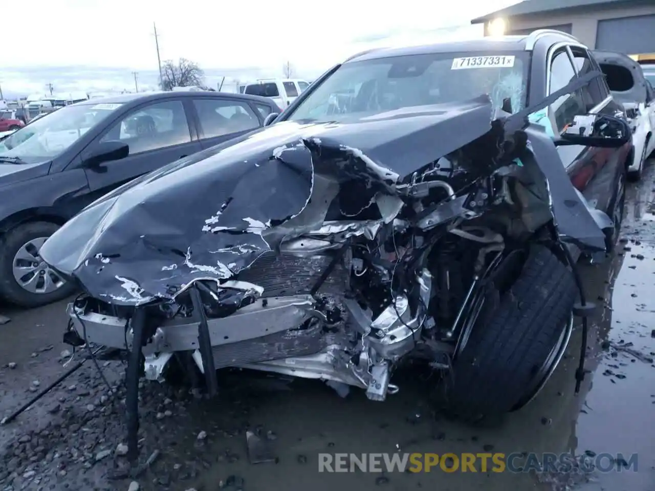 9 Photograph of a damaged car W1N0G8EBXMV286865 MERCEDES-BENZ GLC-CLASS 2021