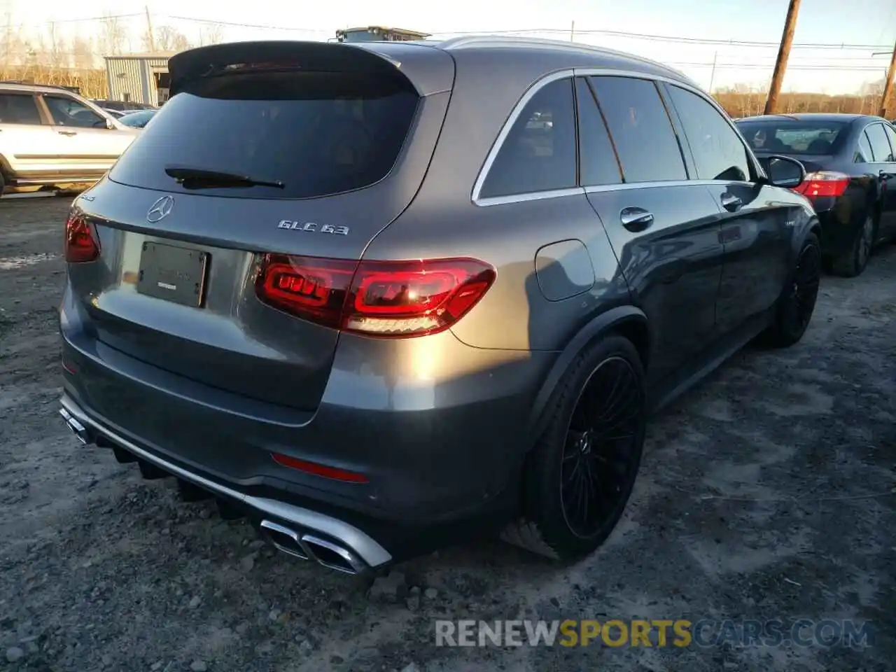 4 Photograph of a damaged car W1N0G8JB2MF972561 MERCEDES-BENZ GLC-CLASS 2021