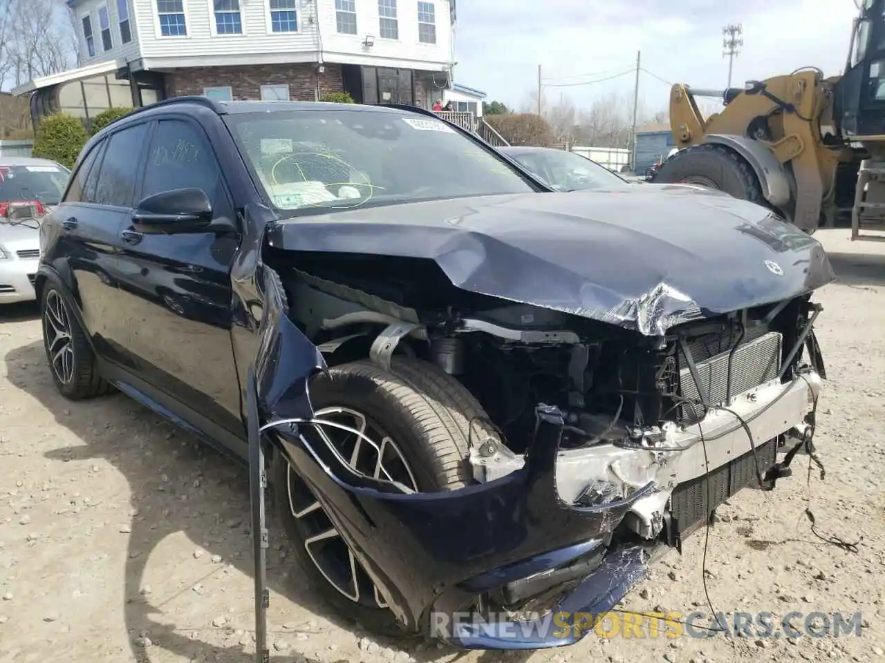 1 Photograph of a damaged car W1N0G8JB6MF878179 MERCEDES-BENZ GLC-CLASS 2021