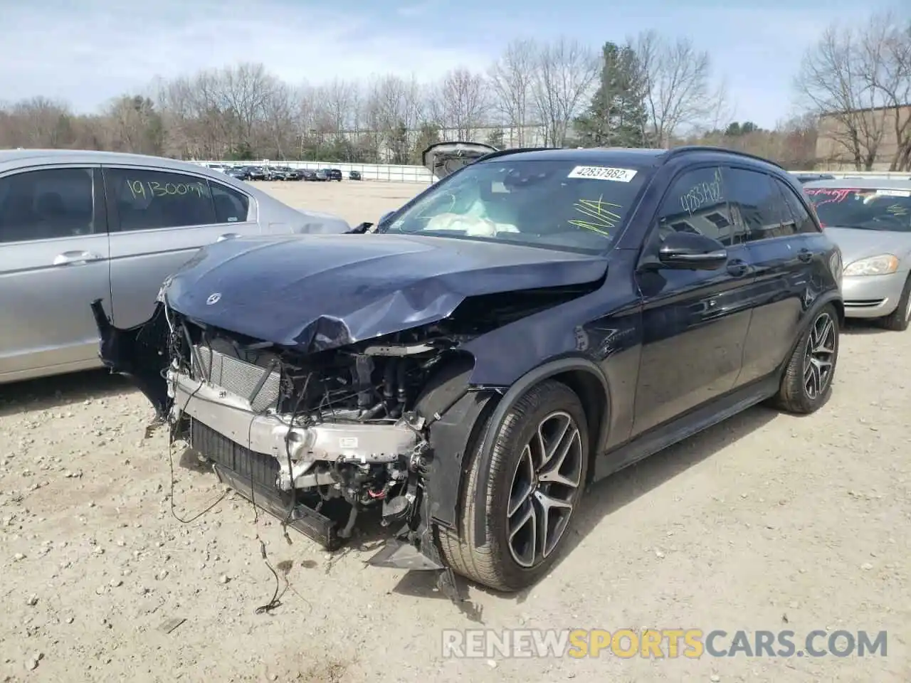 2 Photograph of a damaged car W1N0G8JB6MF878179 MERCEDES-BENZ GLC-CLASS 2021