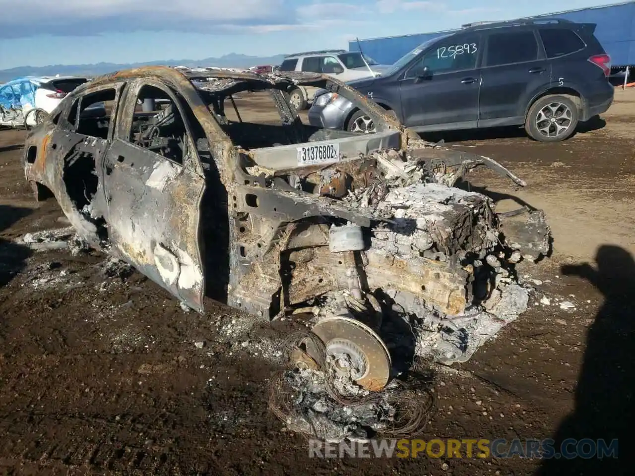 1 Photograph of a damaged car W1N0J6EB3MF938239 MERCEDES-BENZ GLC-CLASS 2021