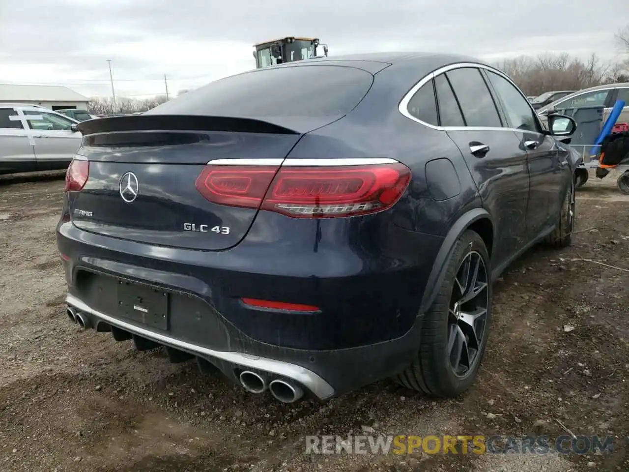 4 Photograph of a damaged car W1N0J6EB5MF930448 MERCEDES-BENZ GLC-CLASS 2021