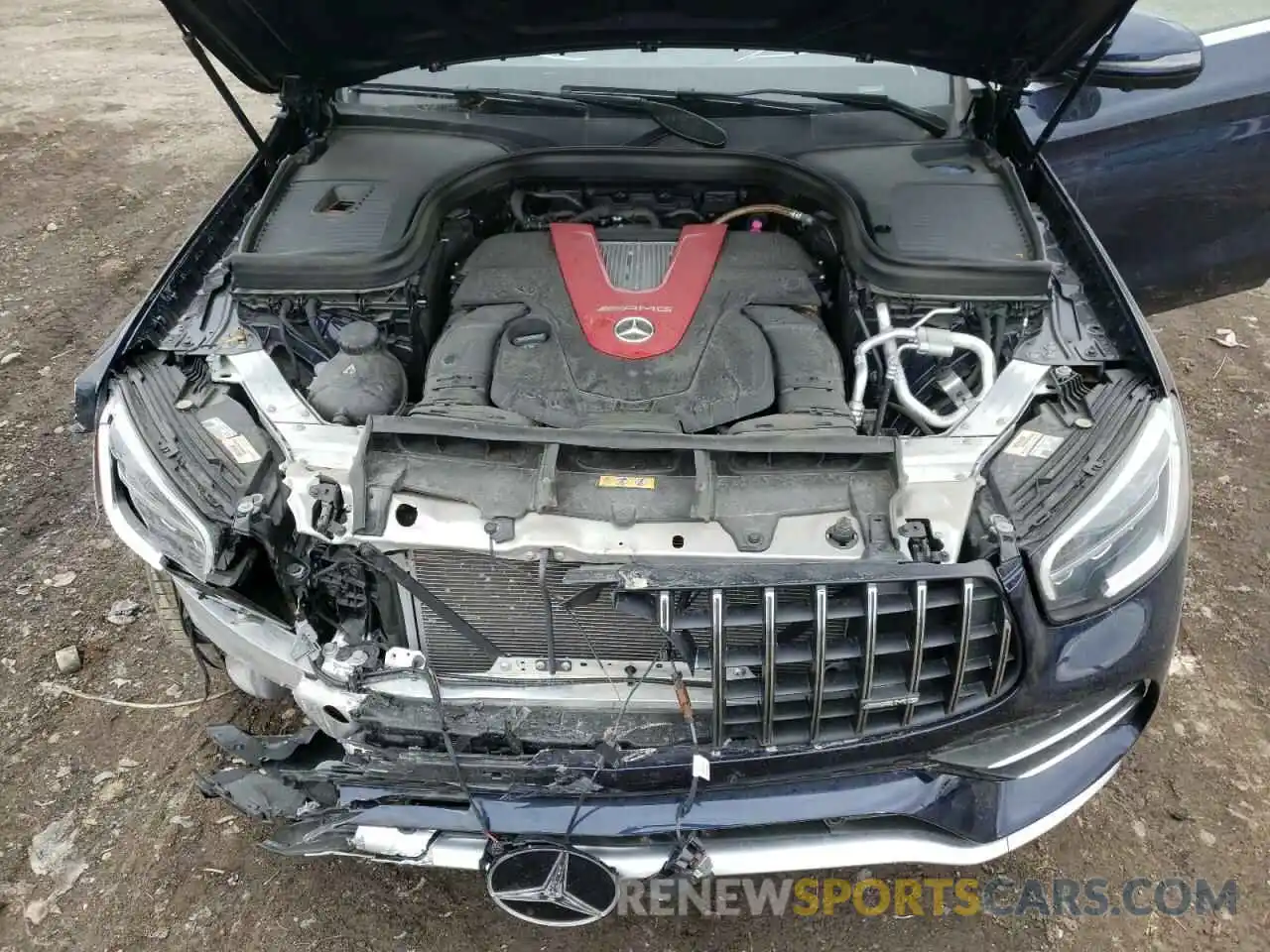 7 Photograph of a damaged car W1N0J6EB5MF930448 MERCEDES-BENZ GLC-CLASS 2021