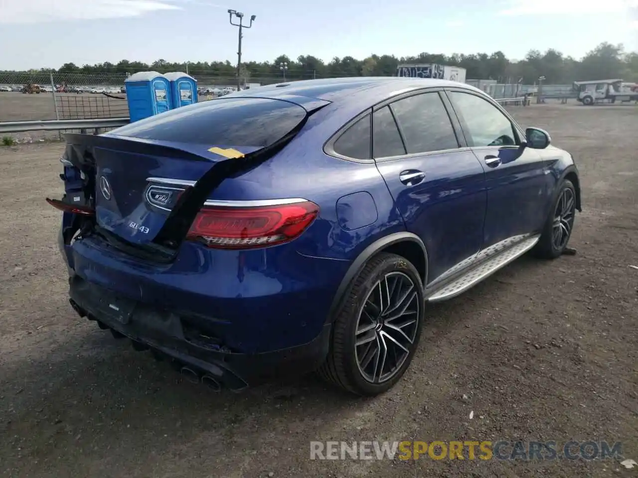 4 Photograph of a damaged car W1N0J6EB7MF947865 MERCEDES-BENZ GLC-CLASS 2021