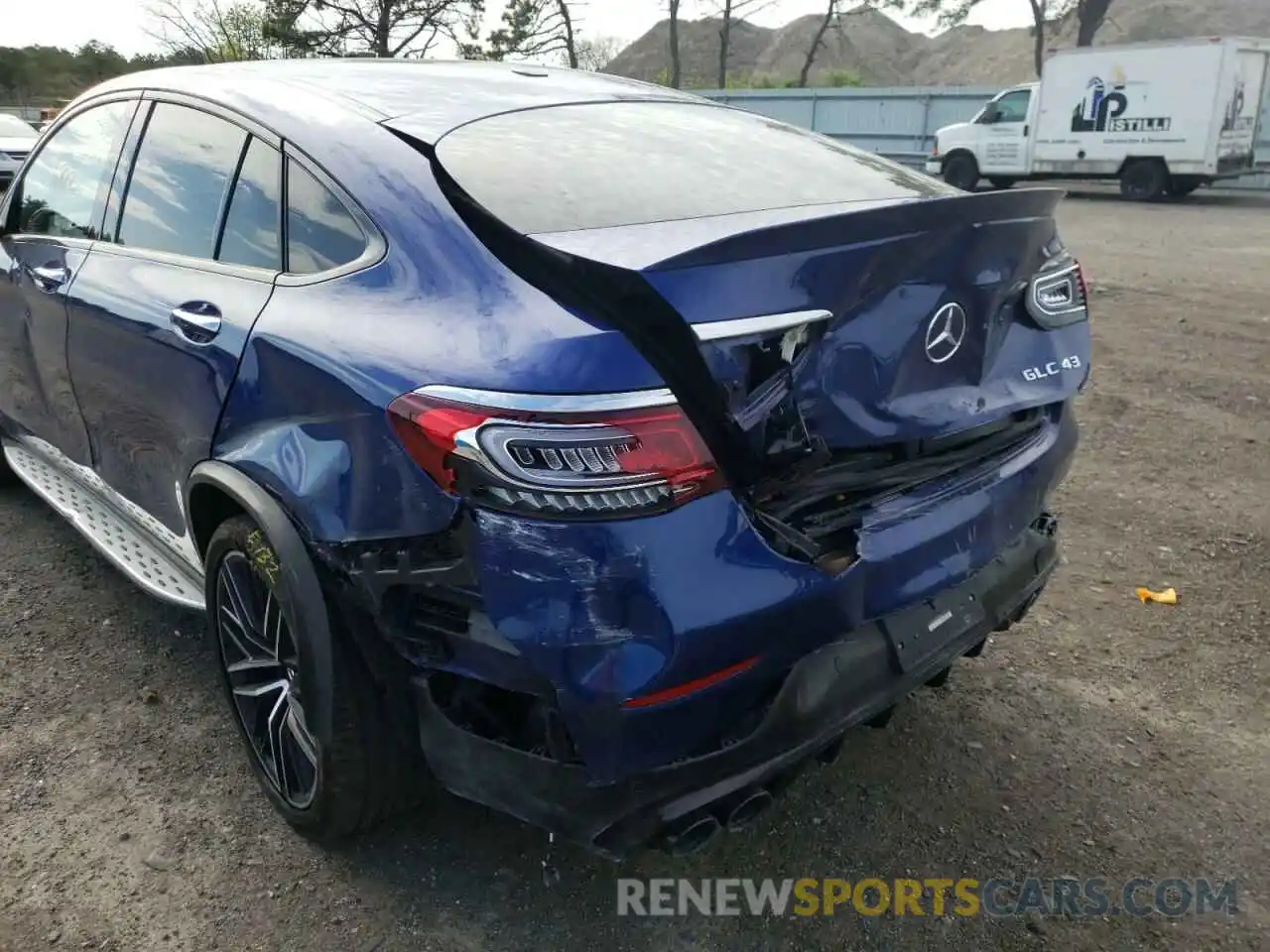 9 Photograph of a damaged car W1N0J6EB7MF947865 MERCEDES-BENZ GLC-CLASS 2021