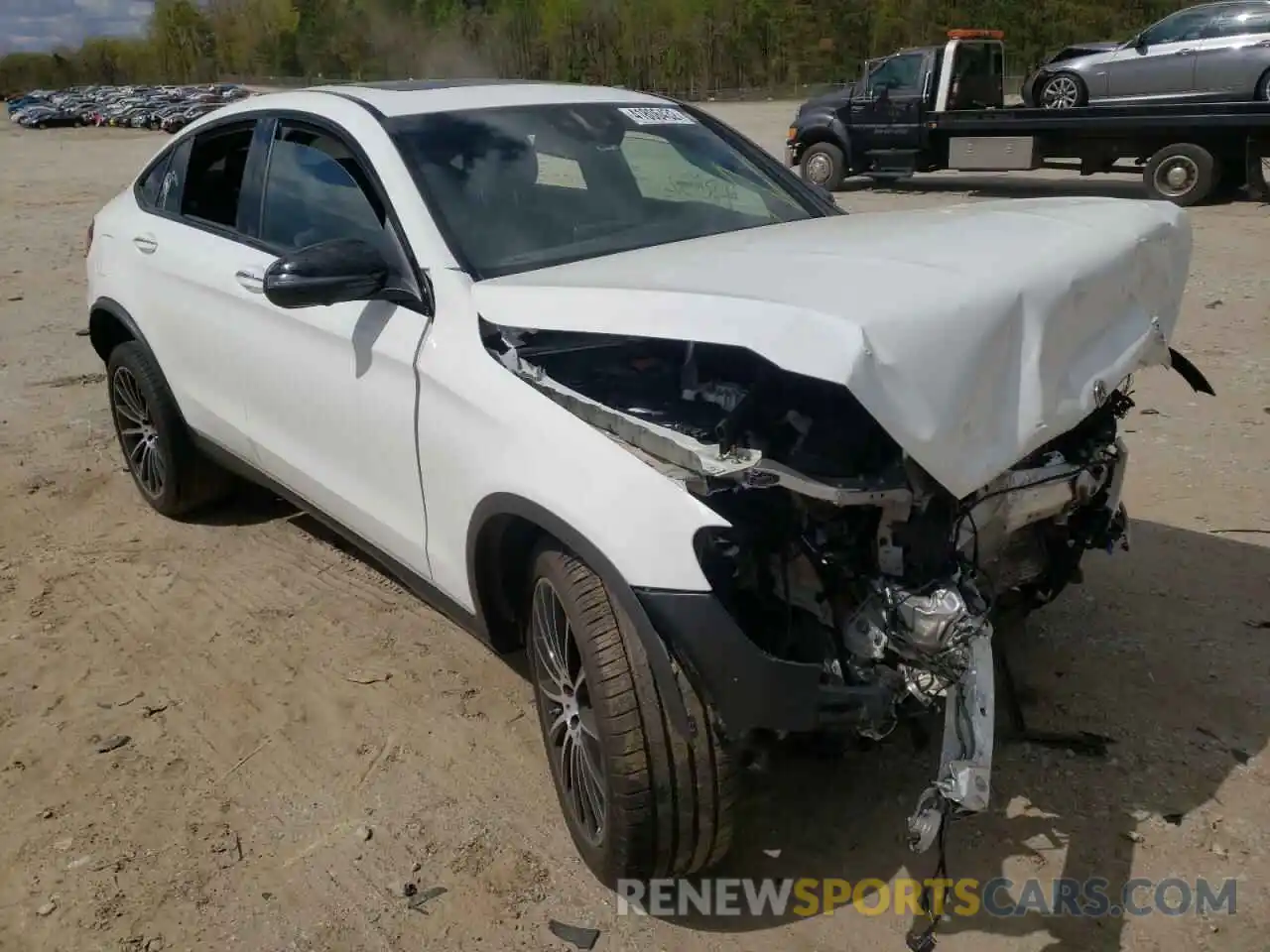 1 Photograph of a damaged car W1N0J8EB2MF909942 MERCEDES-BENZ GLC-CLASS 2021