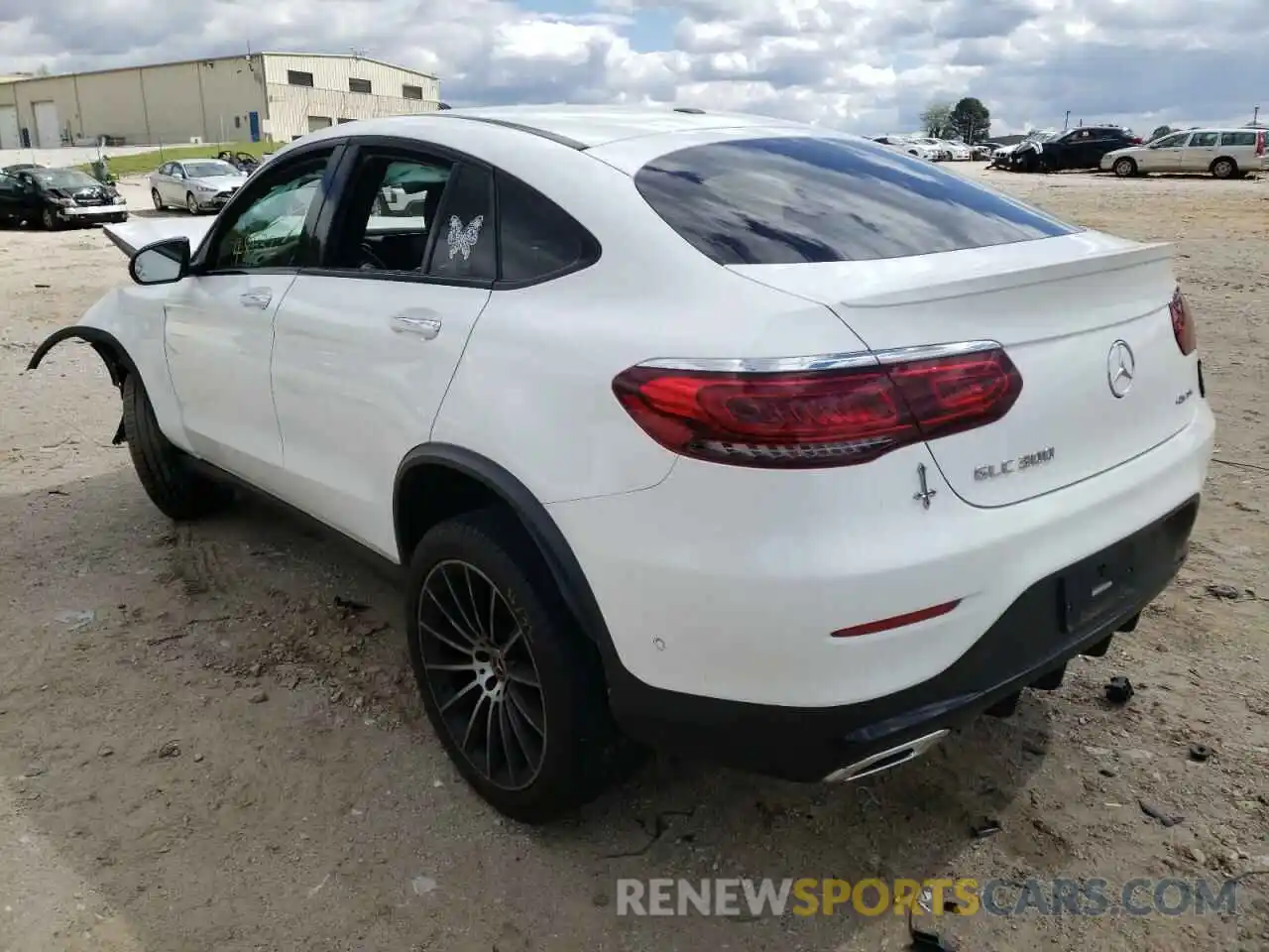 3 Photograph of a damaged car W1N0J8EB2MF909942 MERCEDES-BENZ GLC-CLASS 2021