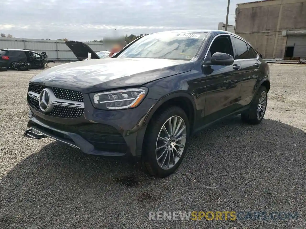 2 Photograph of a damaged car W1N0J8EB4MF915662 MERCEDES-BENZ GLC-CLASS 2021