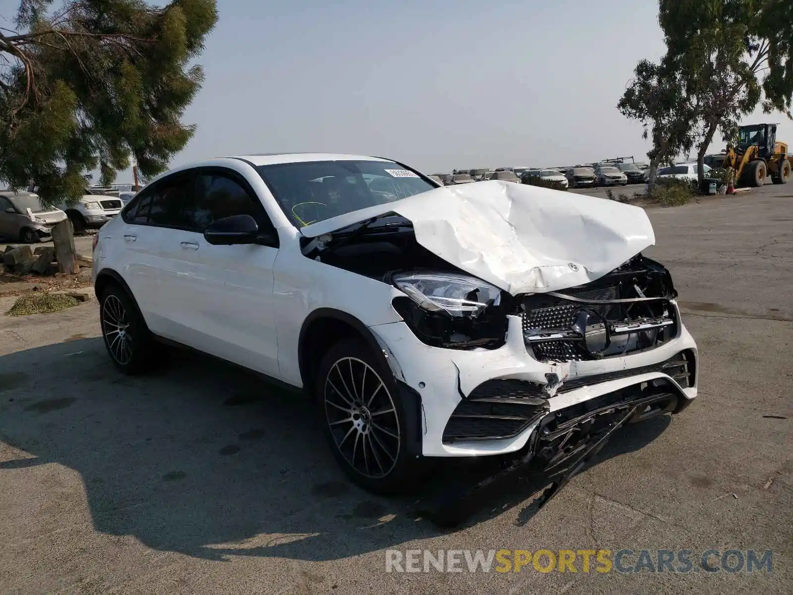 1 Photograph of a damaged car W1N0J8EB4MF928962 MERCEDES-BENZ GLC-CLASS 2021