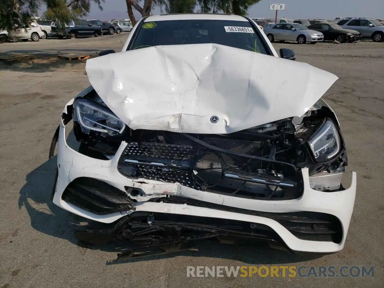 7 Photograph of a damaged car W1N0J8EB4MF928962 MERCEDES-BENZ GLC-CLASS 2021