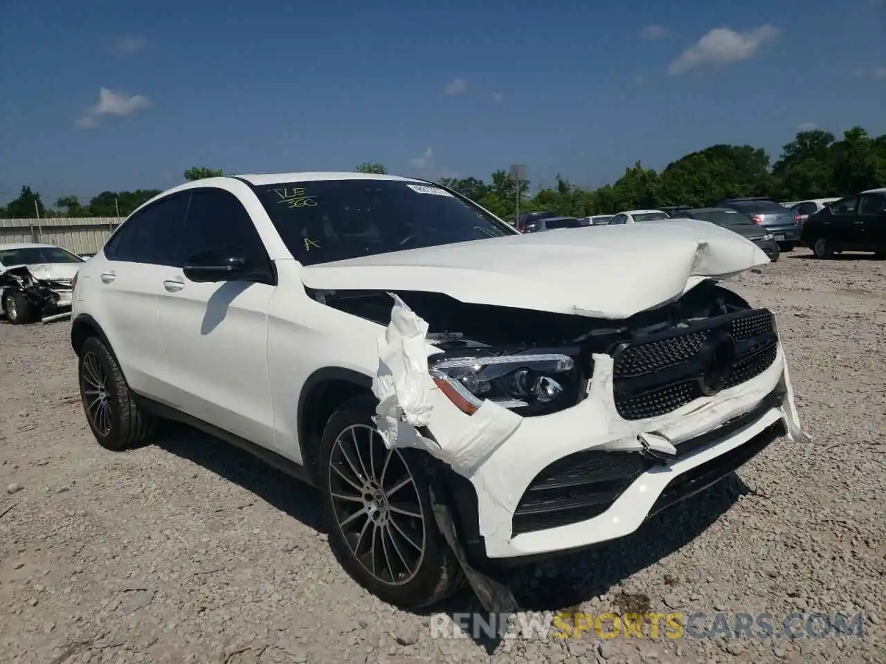 1 Photograph of a damaged car W1N0J8EB5MF970041 MERCEDES-BENZ GLC-CLASS 2021