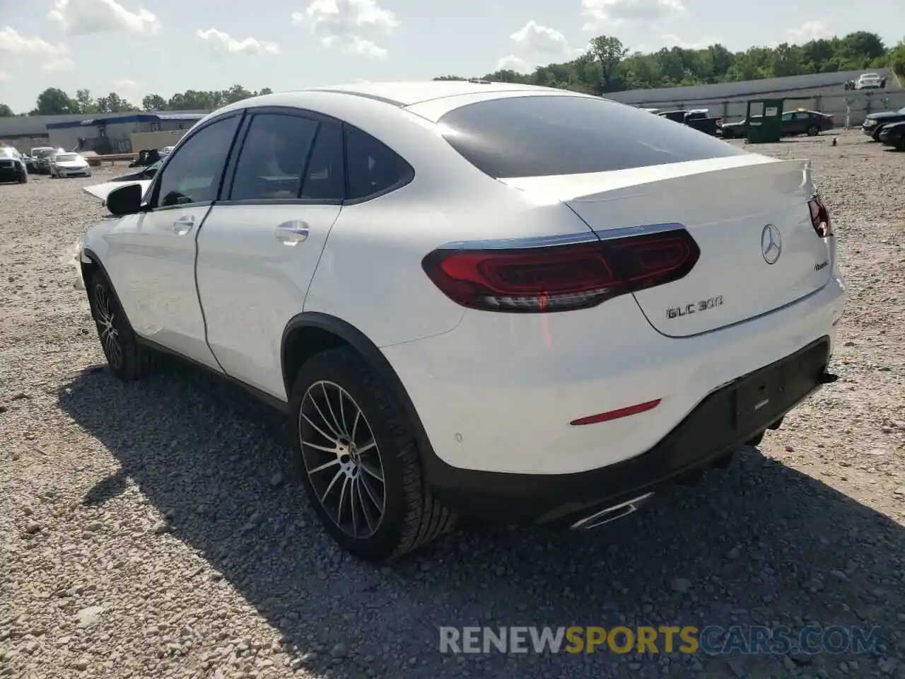 3 Photograph of a damaged car W1N0J8EB5MF970041 MERCEDES-BENZ GLC-CLASS 2021