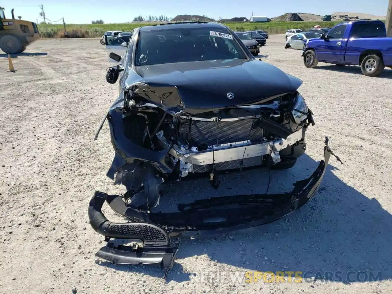 9 Photograph of a damaged car W1N0J8EB6MF929725 MERCEDES-BENZ GLC-CLASS 2021