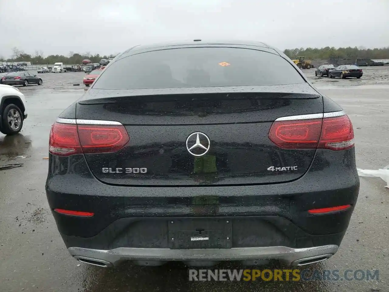 6 Photograph of a damaged car W1N0J8EB6MF976530 MERCEDES-BENZ GLC-CLASS 2021