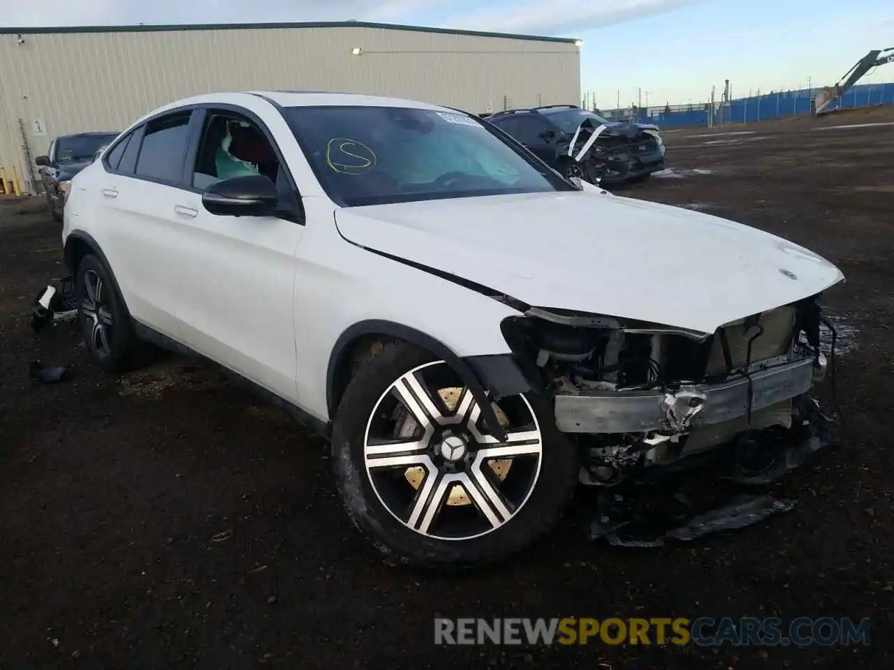 1 Photograph of a damaged car W1N0J8EB7MF873164 MERCEDES-BENZ GLC-CLASS 2021