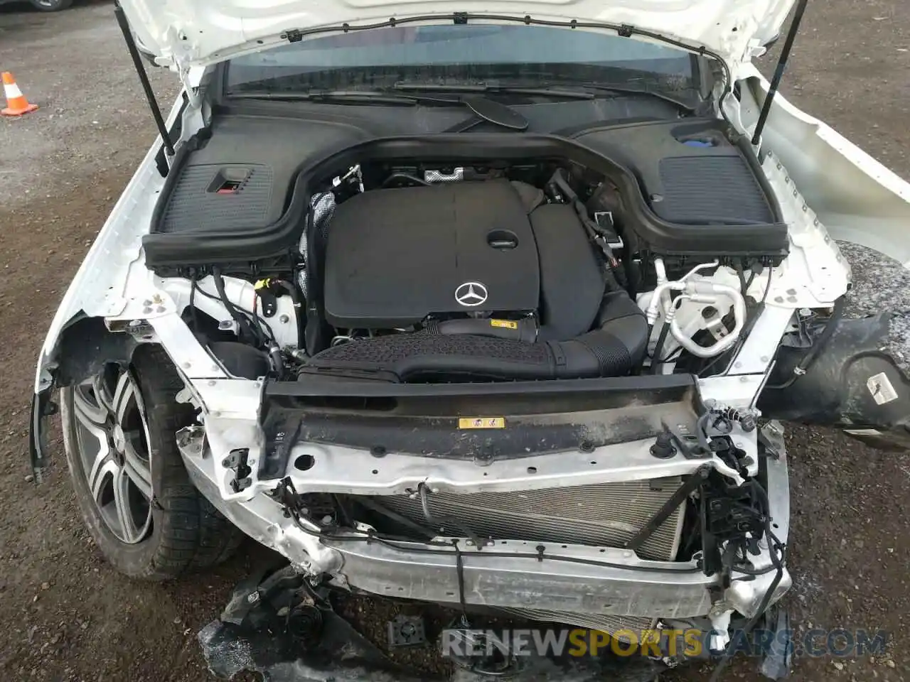 7 Photograph of a damaged car W1N0J8EB7MF873164 MERCEDES-BENZ GLC-CLASS 2021