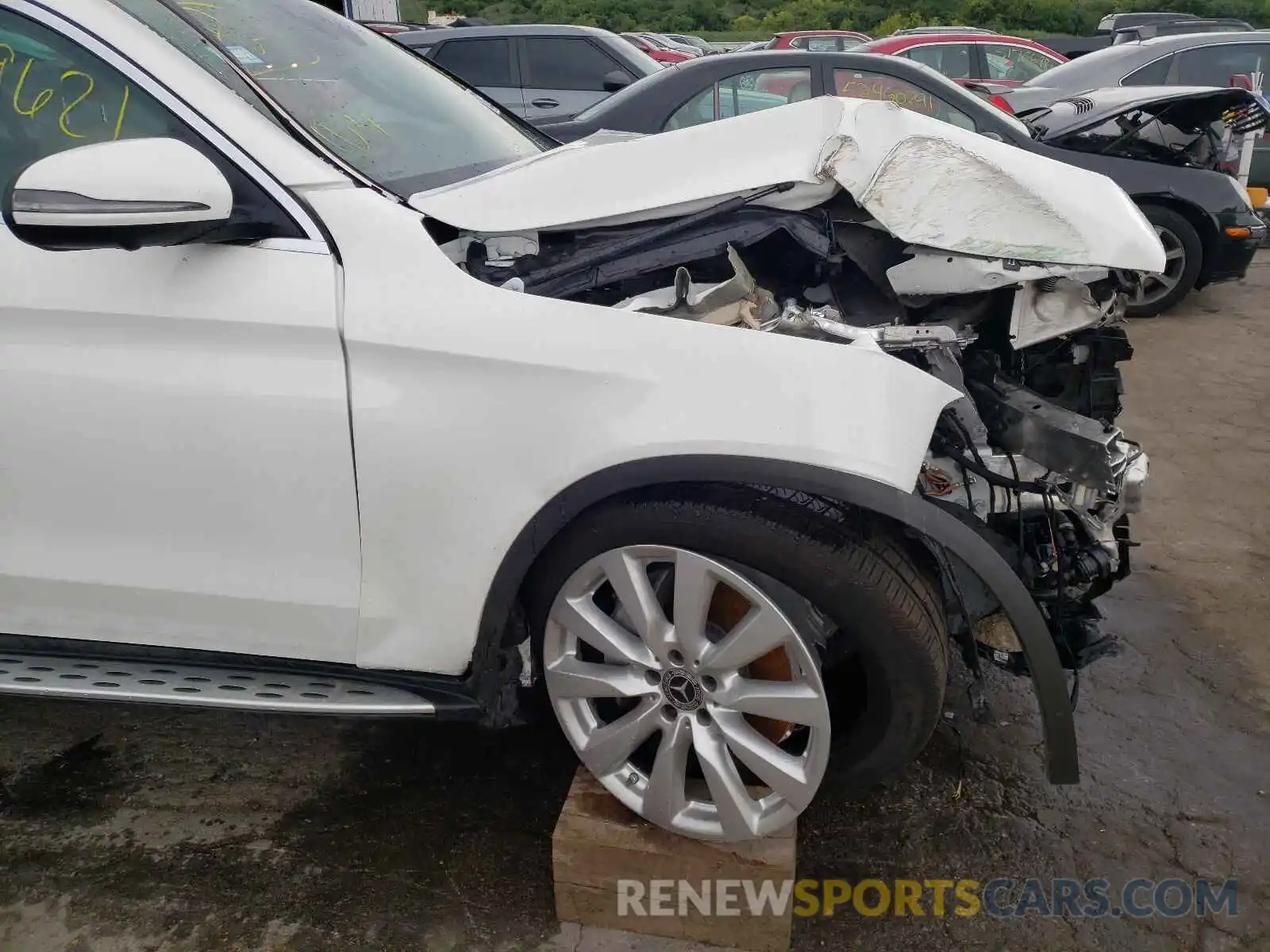 9 Photograph of a damaged car W1N0J8EB7MF902663 MERCEDES-BENZ GLC-CLASS 2021