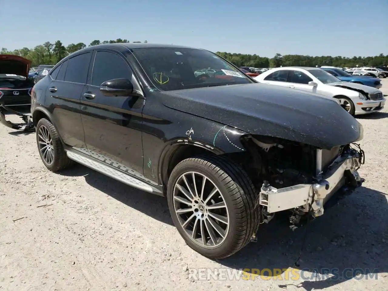 1 Photograph of a damaged car W1N0J8EB7MF967500 MERCEDES-BENZ GLC-CLASS 2021