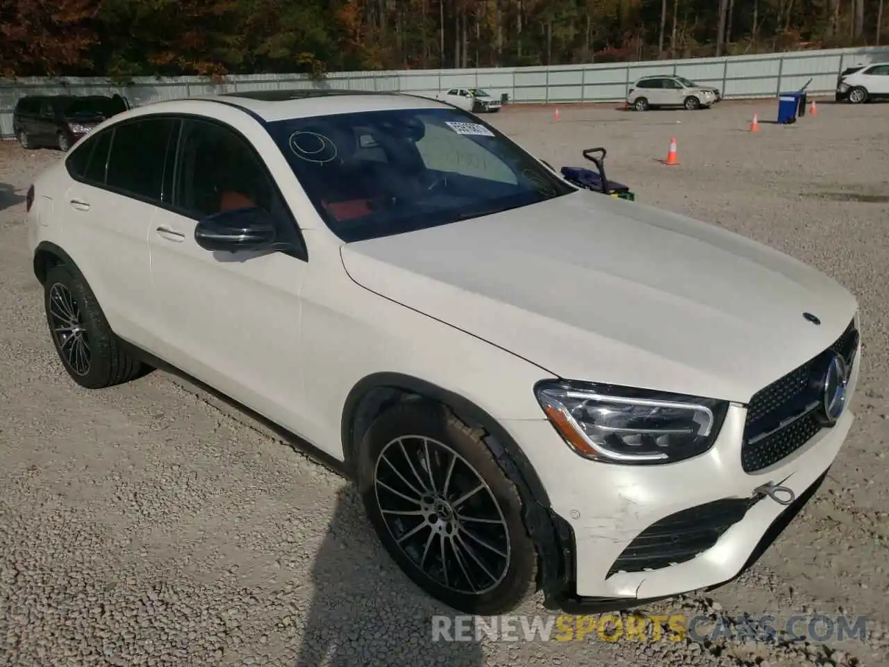 1 Photograph of a damaged car W1N0J8EB8MF885470 MERCEDES-BENZ GLC-CLASS 2021