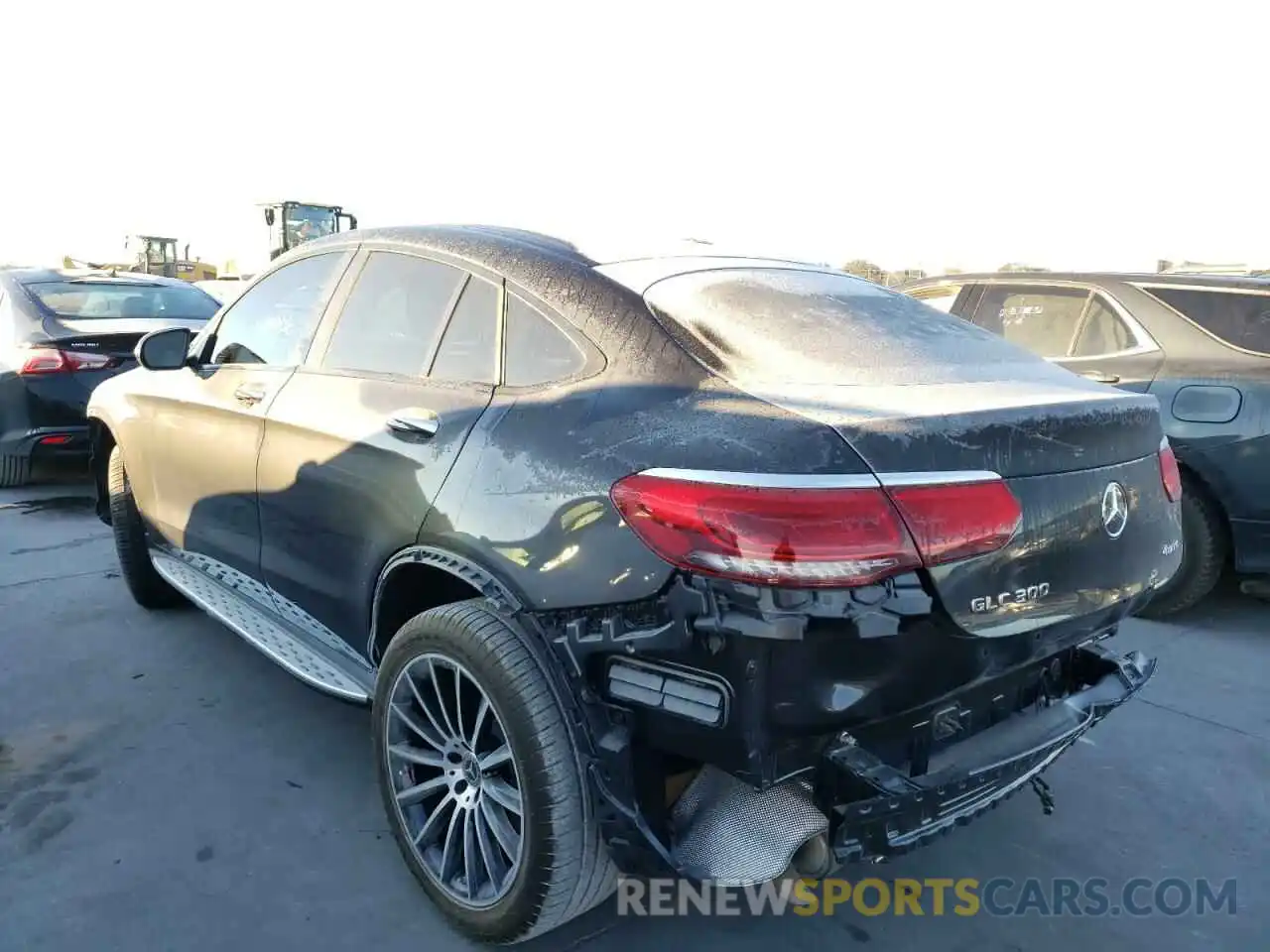 3 Photograph of a damaged car W1N0J8EB8MF949975 MERCEDES-BENZ GLC-CLASS 2021