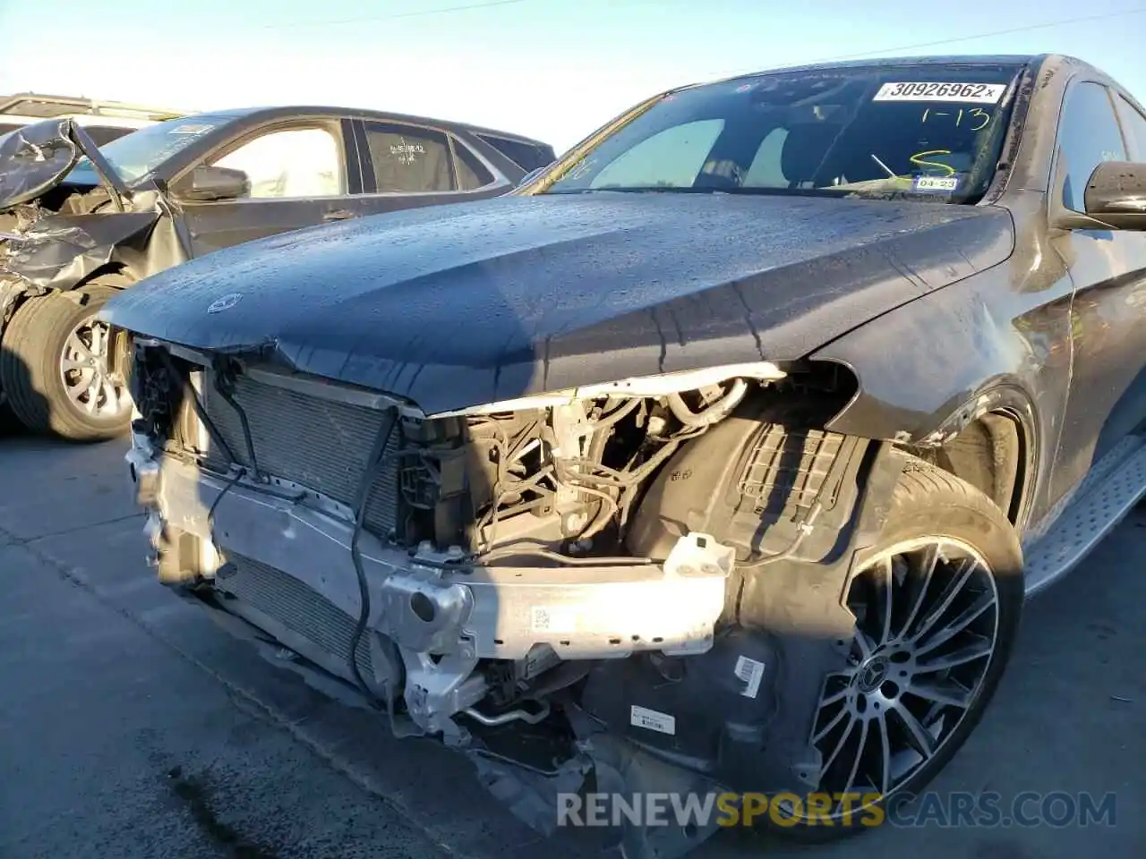 9 Photograph of a damaged car W1N0J8EB8MF949975 MERCEDES-BENZ GLC-CLASS 2021