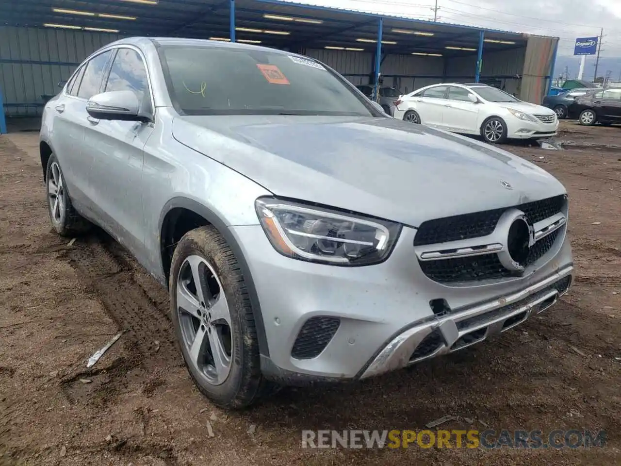 1 Photograph of a damaged car W1N0J8EB9MF886286 MERCEDES-BENZ GLC-CLASS 2021