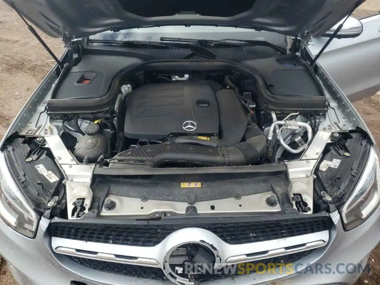 7 Фотография поврежденного автомобиля W1N0J8EB9MF886286 MERCEDES-BENZ GLC-CLASS 2021