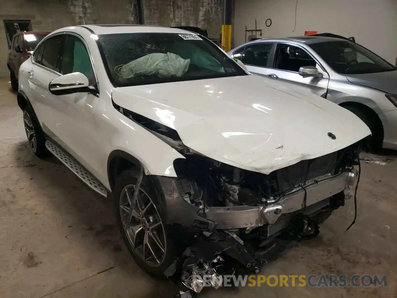 1 Photograph of a damaged car W1N0J8EB9MF920405 MERCEDES-BENZ GLC-CLASS 2021