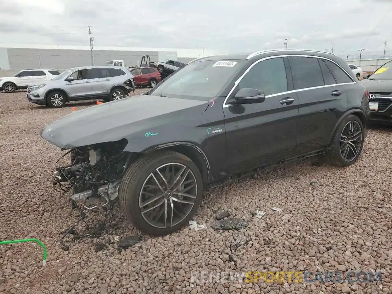 1 Photograph of a damaged car W1N0G6EB5NG104239 MERCEDES-BENZ GLC-CLASS 2022