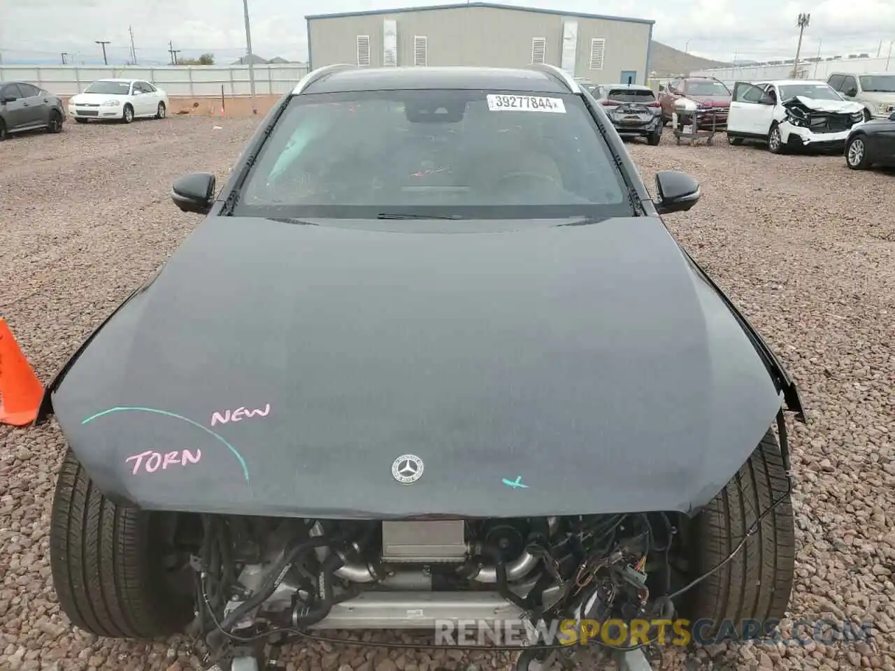 5 Photograph of a damaged car W1N0G6EB5NG104239 MERCEDES-BENZ GLC-CLASS 2022