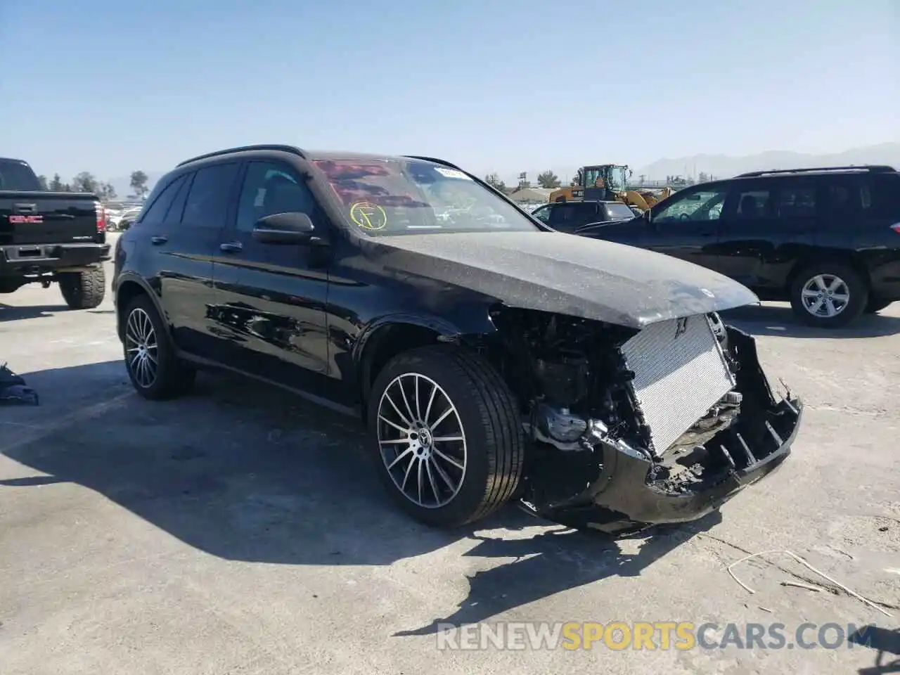 1 Photograph of a damaged car W1N0G8DB0NG049373 MERCEDES-BENZ GLC-CLASS 2022