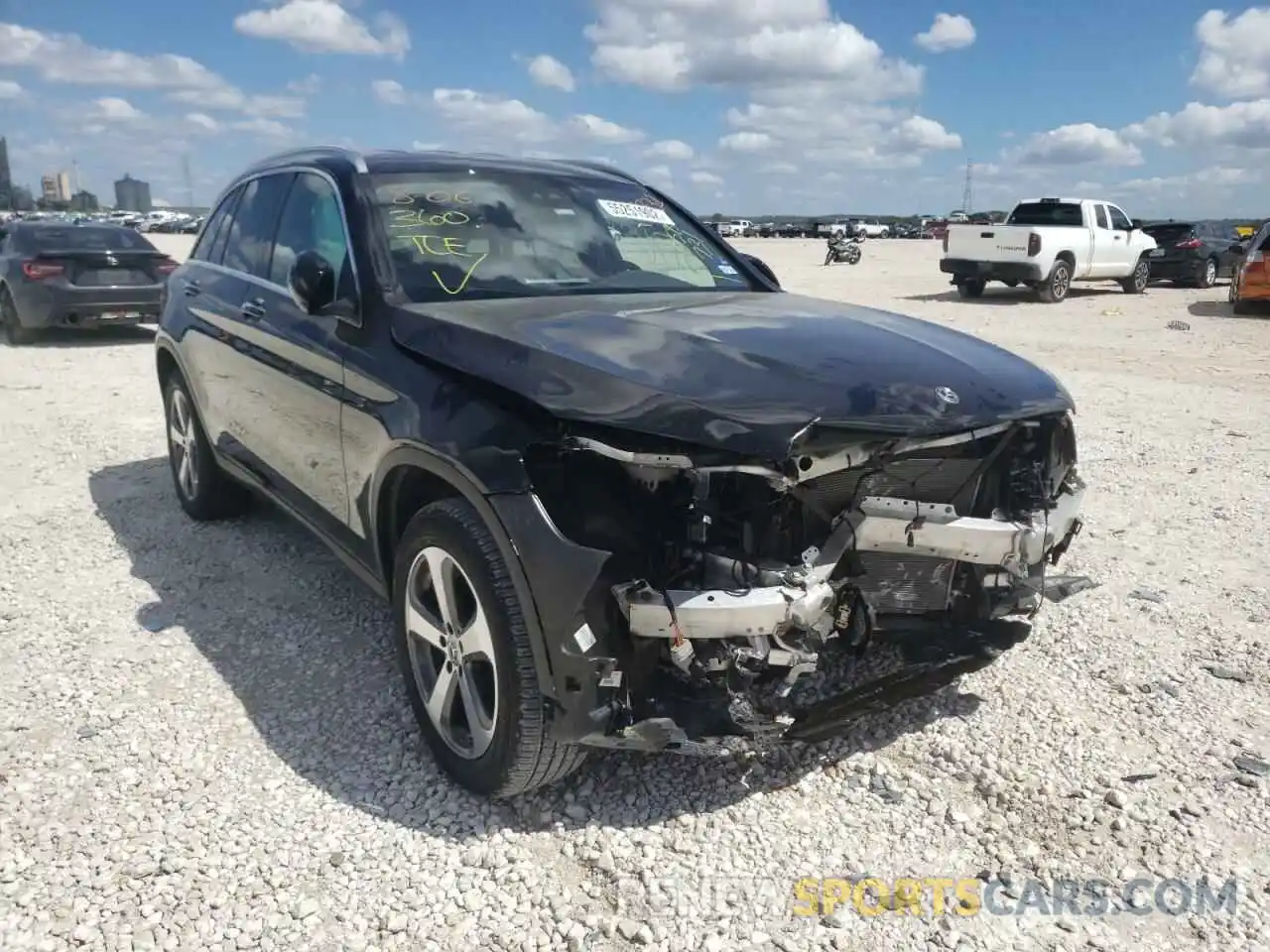 1 Photograph of a damaged car W1N0G8DB1NG058731 MERCEDES-BENZ GLC-CLASS 2022