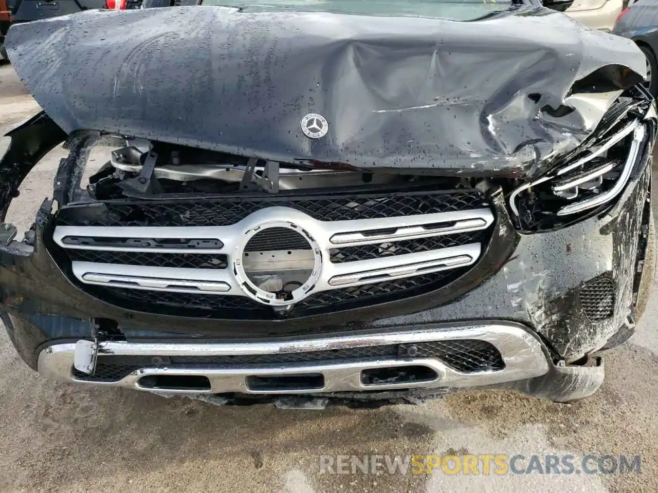 9 Photograph of a damaged car W1N0G8DB1NV329086 MERCEDES-BENZ GLC-CLASS 2022