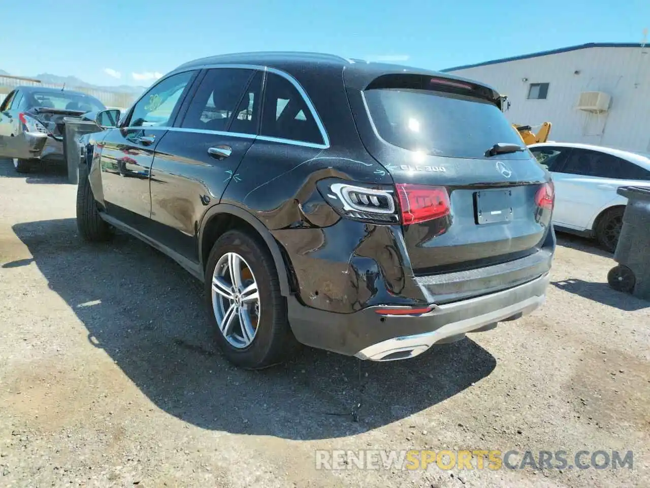 3 Photograph of a damaged car W1N0G8DB1NV351394 MERCEDES-BENZ GLC-CLASS 2022