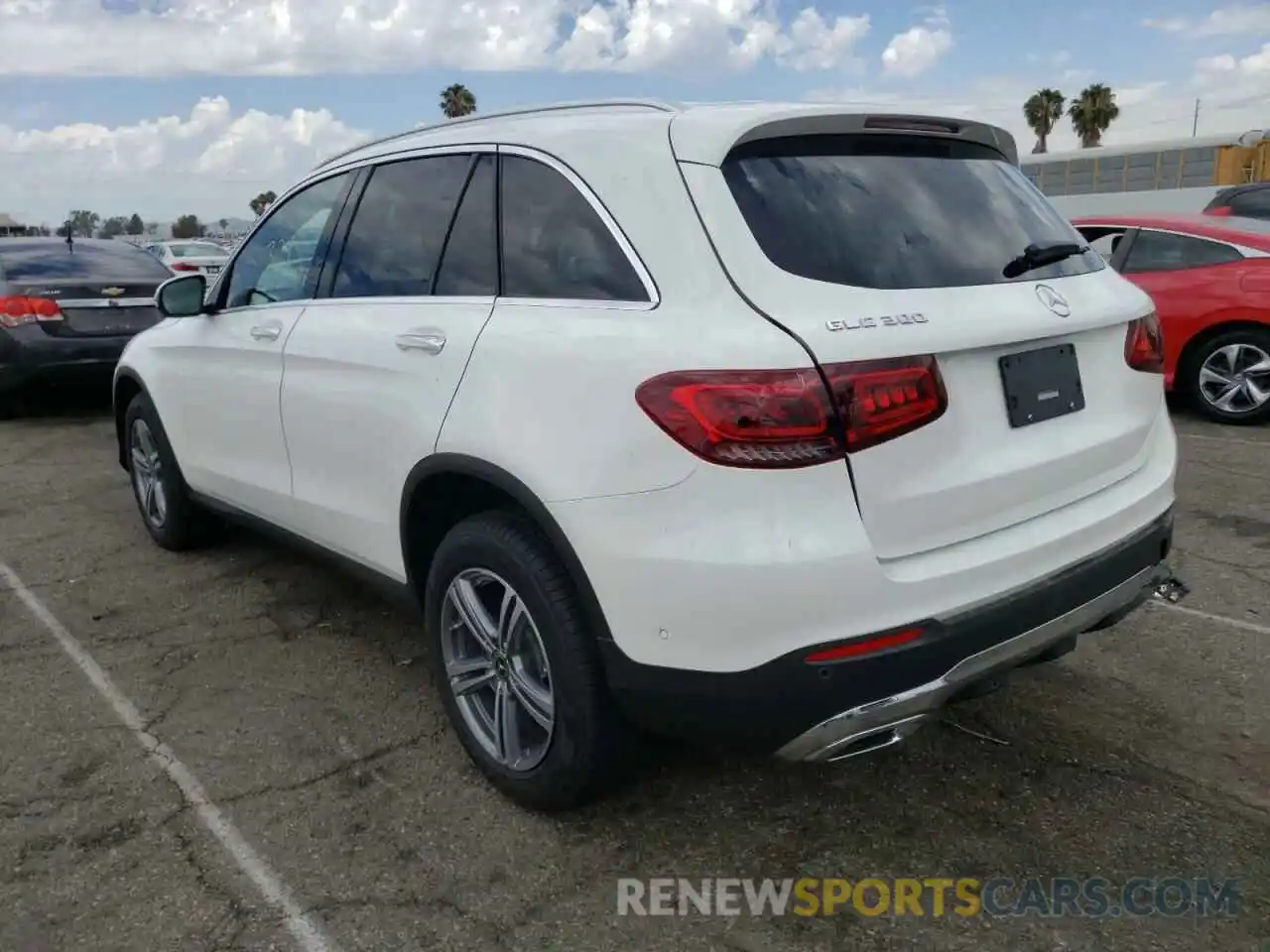 3 Photograph of a damaged car W1N0G8DB3NV328716 MERCEDES-BENZ GLC-CLASS 2022