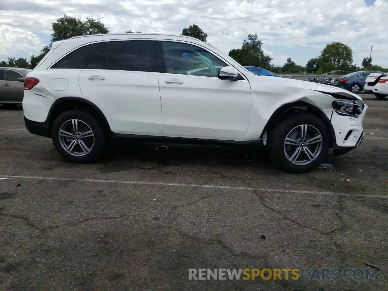 9 Фотография поврежденного автомобиля W1N0G8DB3NV328716 MERCEDES-BENZ GLC-CLASS 2022